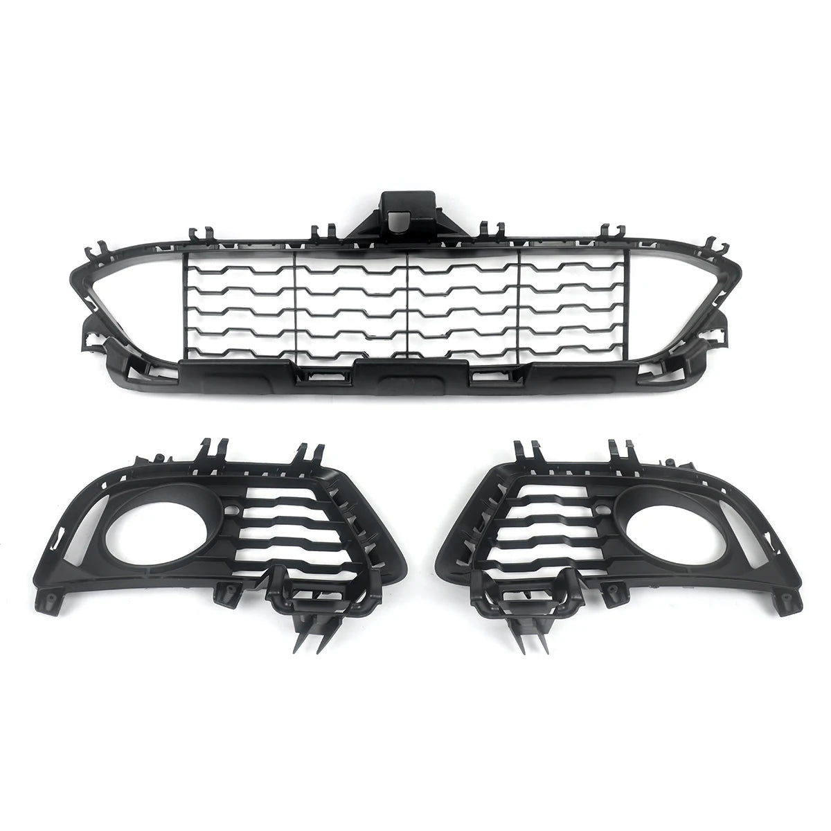 FOR 2013-2019 BMW 3 SERIES F34 GT M SPORT FRONT BUMPER GRILLE & FOG LIGHT COVERS