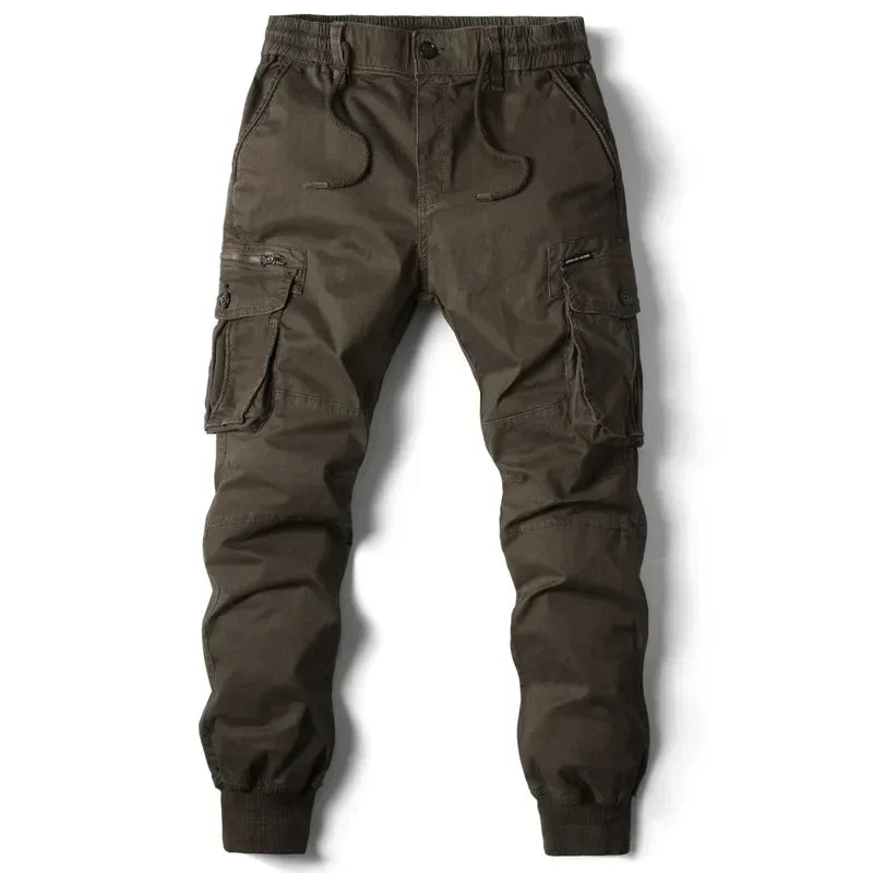 Men Military Tactical Pants Men Washed Overalls Men Beam Pants Male Streetwear Casual Cargo Pants for Men Trousers