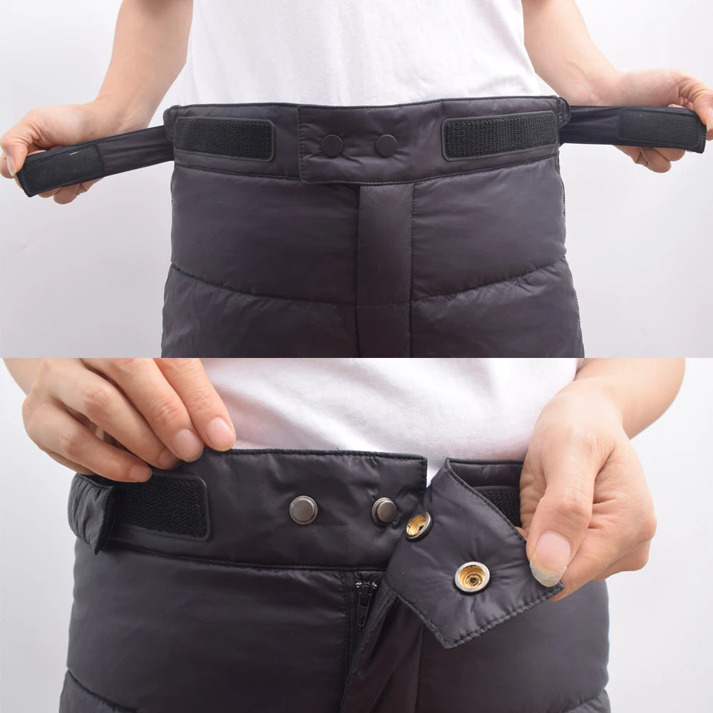 Kamperbox Down Pants Men Pants,Winter Pants Hiking Winter Pants for Men Trekking Pants Men Winter Hiking Pants for Men,Trousers