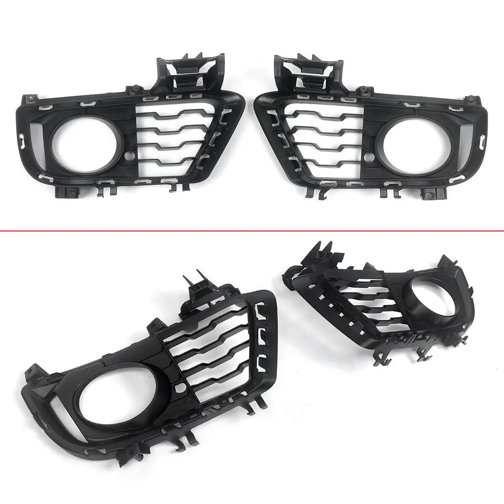 FOR 2013-2019 BMW 3 SERIES F34 GT M SPORT FRONT BUMPER GRILLE & FOG LIGHT COVERS