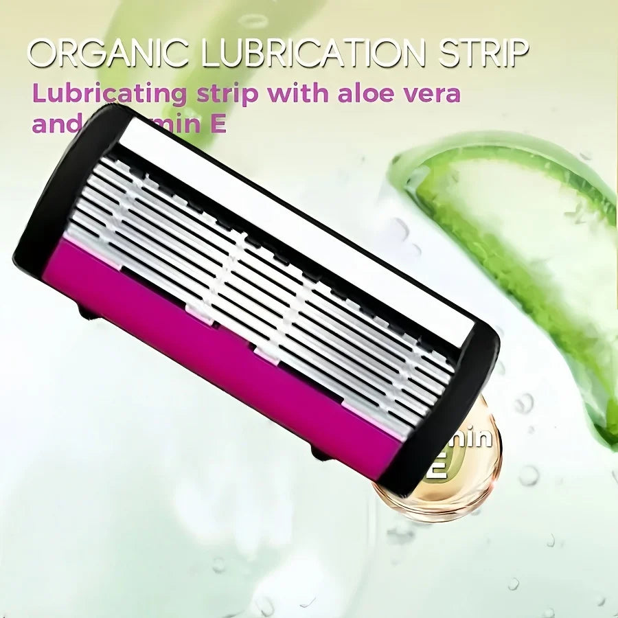 High-quality men's razor with anti-slip handle, sharp blade, smooth and durable. A must-have manual razor for men