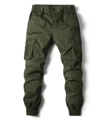 Men Military Tactical Pants Men Washed Overalls Men Beam Pants Male Streetwear Casual Cargo Pants for Men Trousers